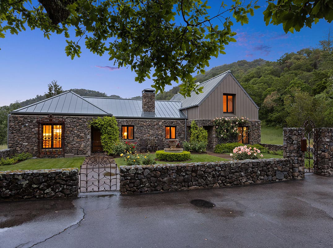 One-Of-A-Kind Wine Country Estate